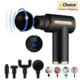 מיני אקדח מסאג׳ רוטט בצבעים שונים